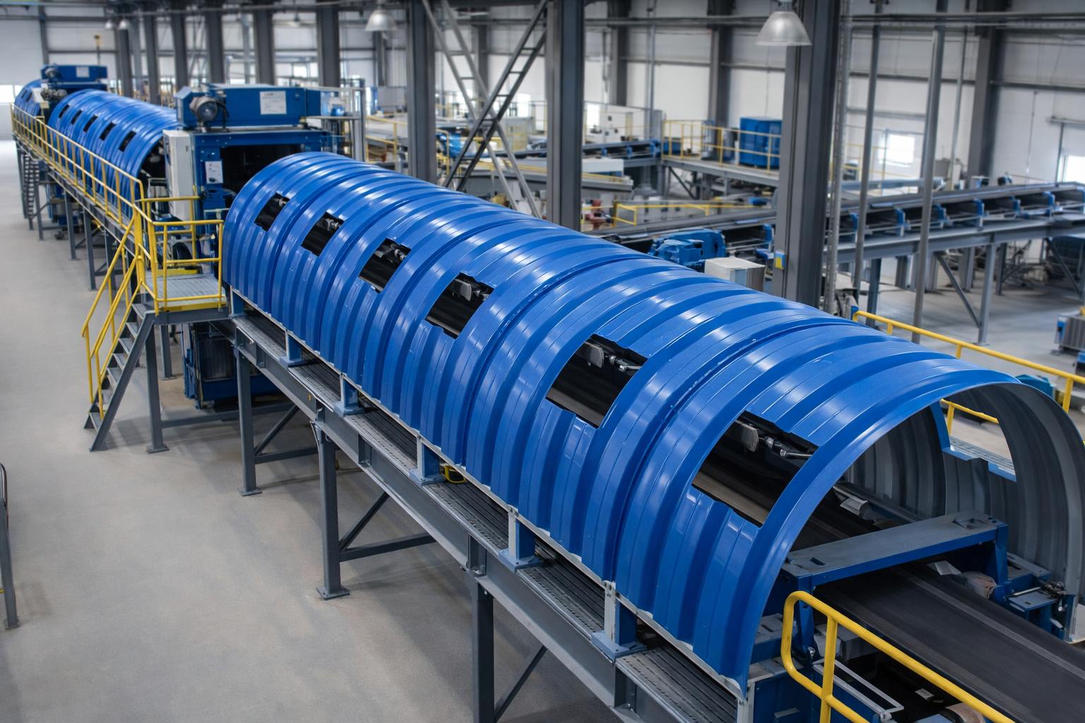 Укрытие конвейеров МП35ПГ для производственных и складских объектов